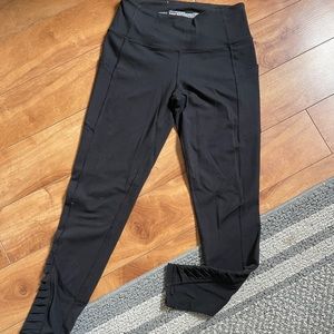 Victoria secret sport leggings mesh detail full length